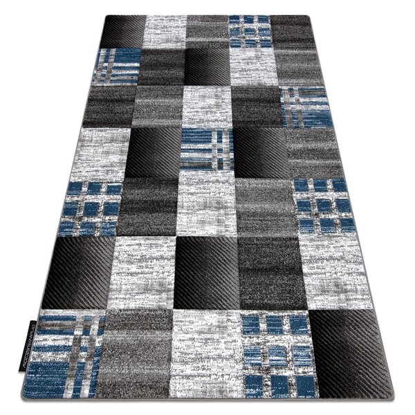Matot Rugsx Matto ALTER Siena Neliöt säleikkö sininen 200x290 cm 200x290 cm