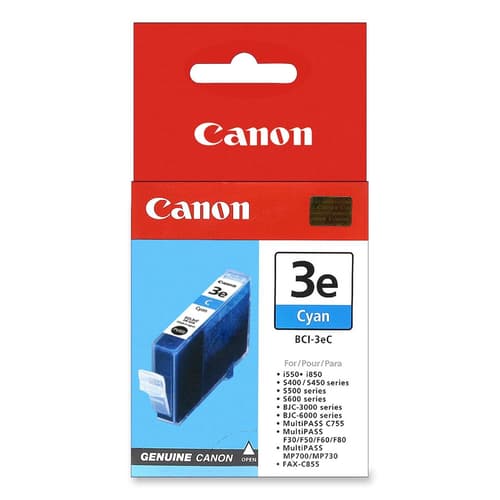 Canon Canon BCI-3 EC Mustepatruuna Cyan BCI-3eC Vastaa: N/A