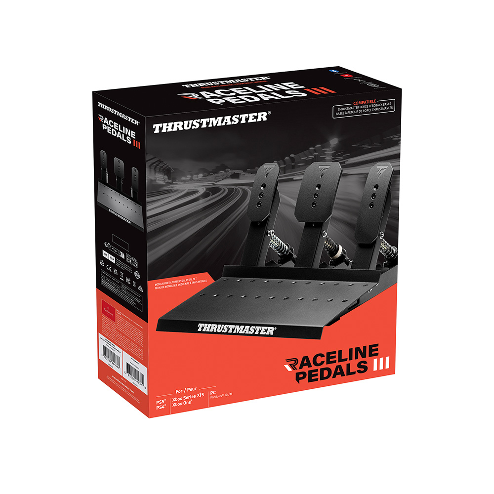 Thrustmaster RACELINE PEDALS III - Playstation - Xbox - PC - Wired Controller - Sony PlayStation 4