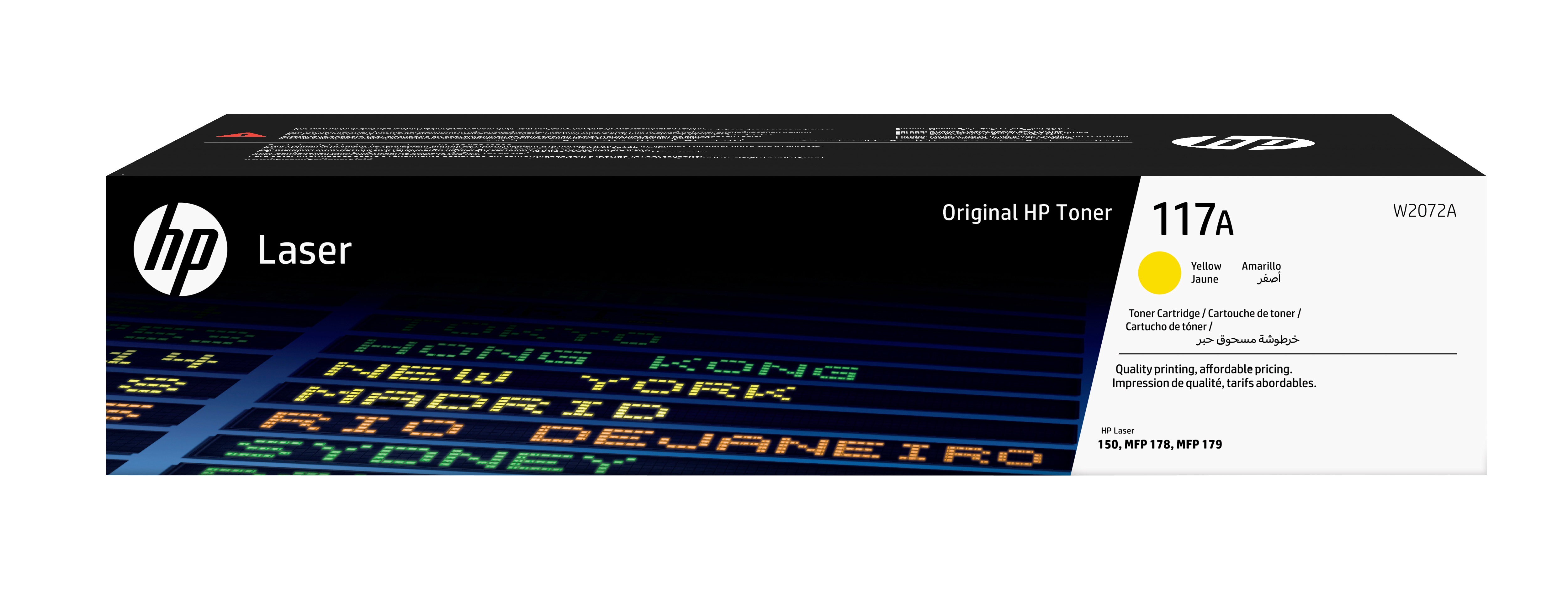 HP 117A / W2072A - Yellow Toner