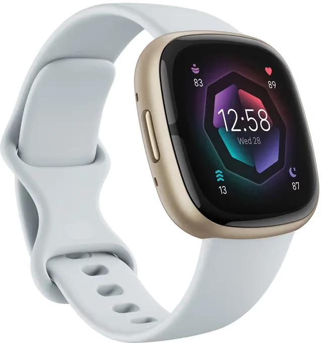 Fitbit Sense 2 Sininen Mist/Soft Kulta