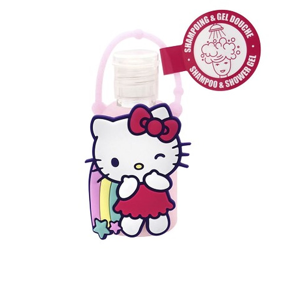 Hello Kitty Suihkugeeli ja shampoo 2 in 1 lapsille 50 ml