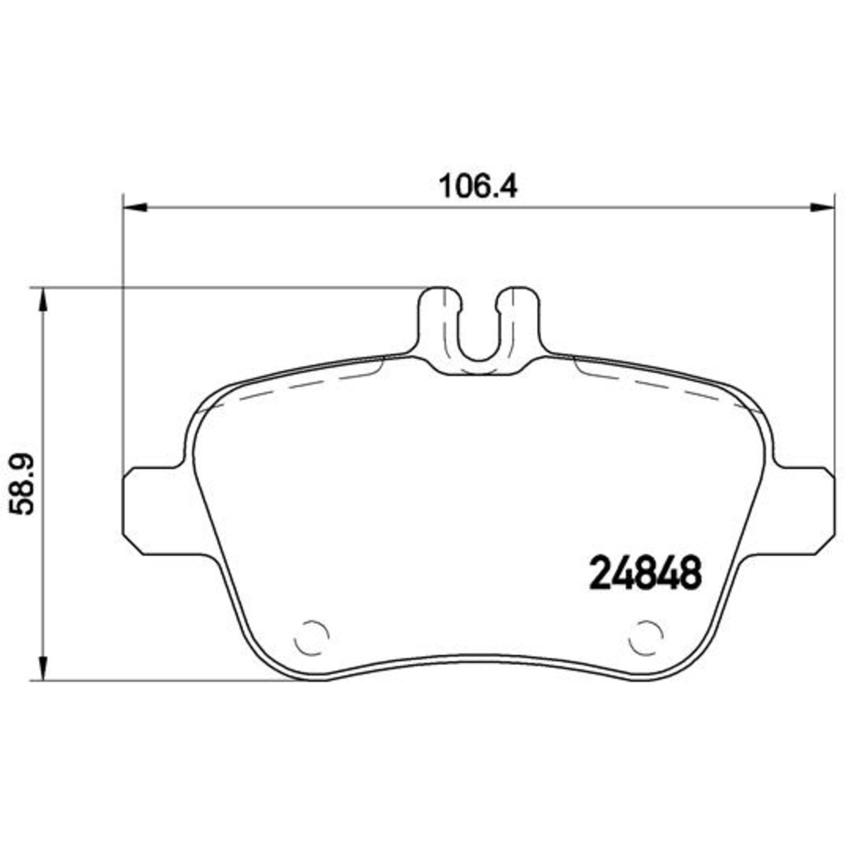 Jarrupalat, levyjarru BREMBO P 50 091