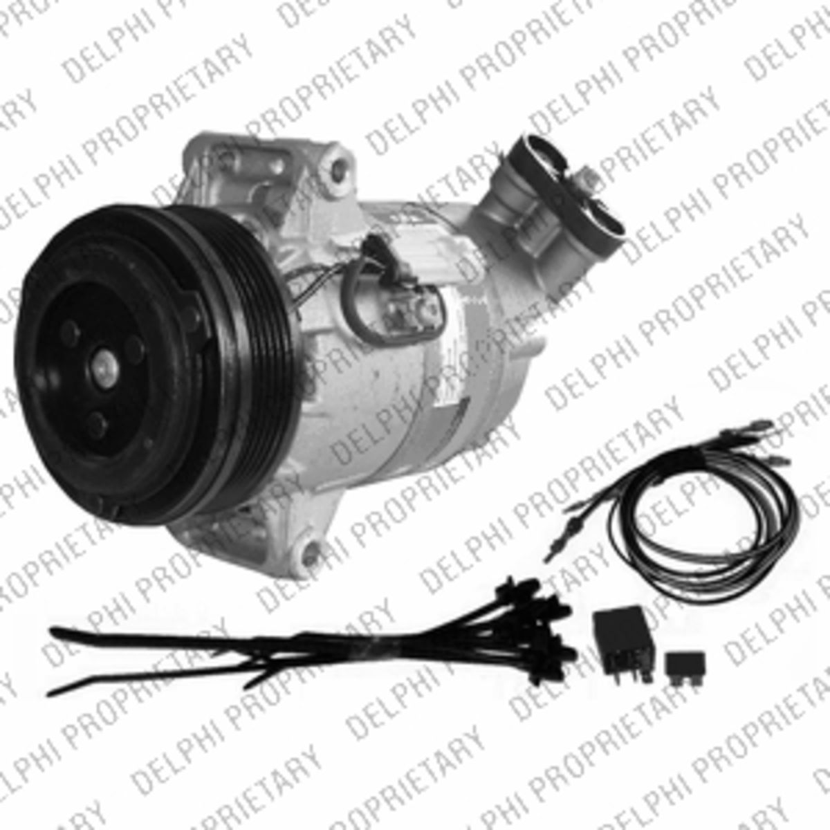 Ilmastoinnin kompressori DELPHI TSP0155449