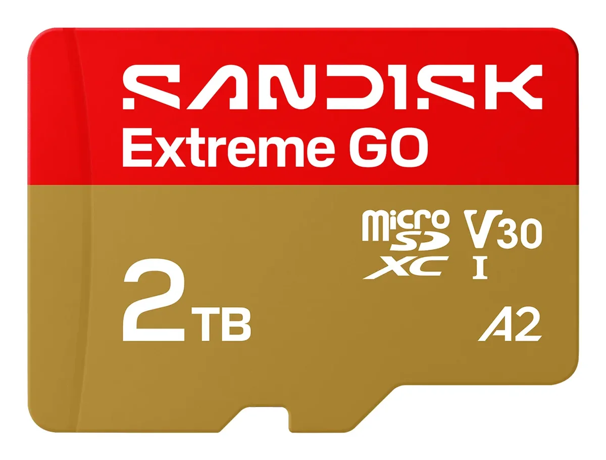 SanDisk Extreme GO 2 Tt MicroSDXC UHS-I U3 V30 A2 -muistikortti