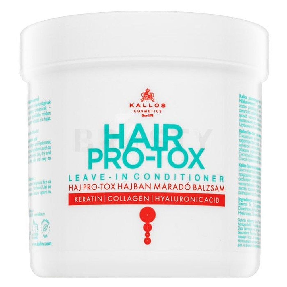 Kallos KJMN Pro-Tox jätettävä hoitoaine (kuiville ja vaurioituneille hiuksille) - 250ml