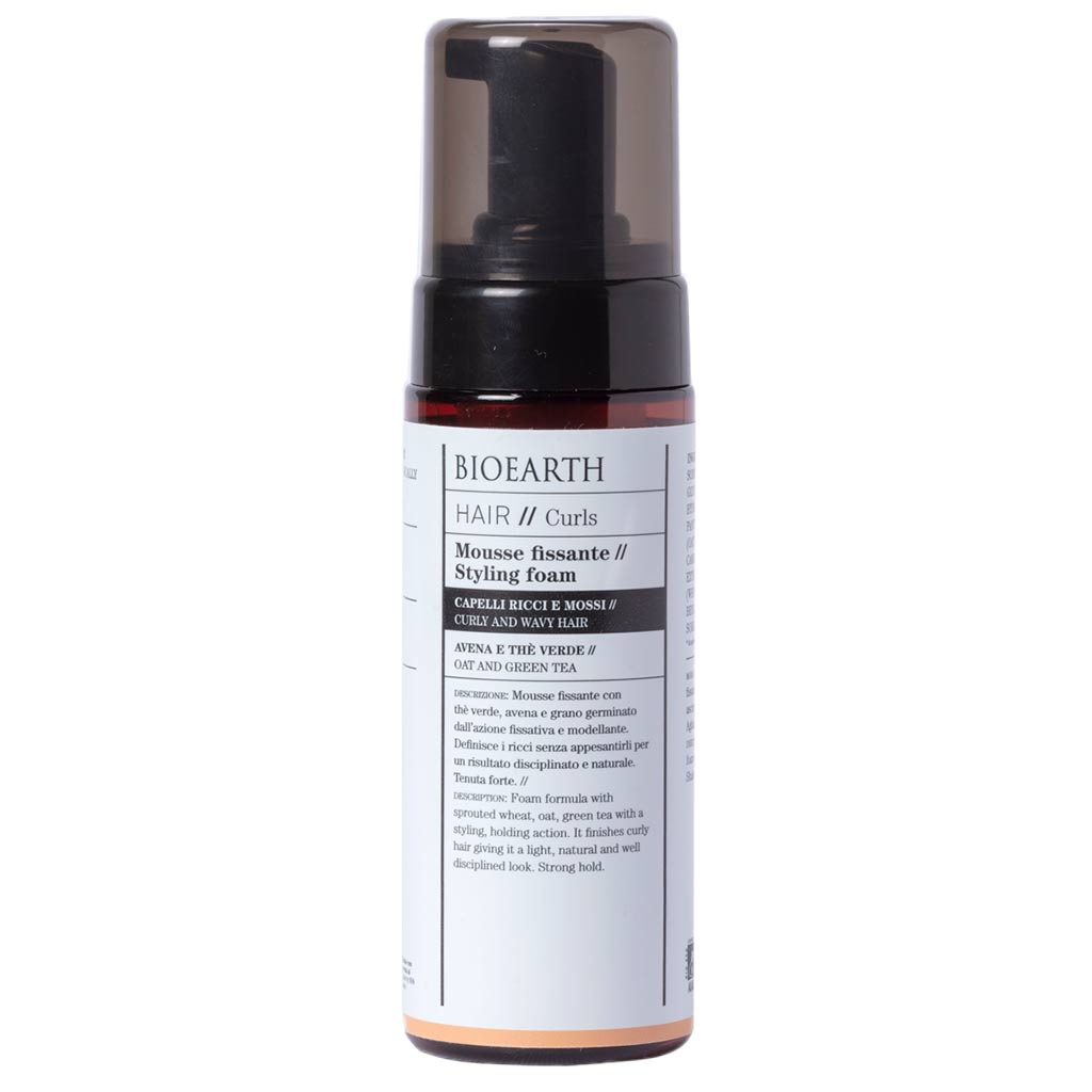 Bioearth HAIR 2.0 Styling Foam Muotovaahto kiharille hiuksille 150ml