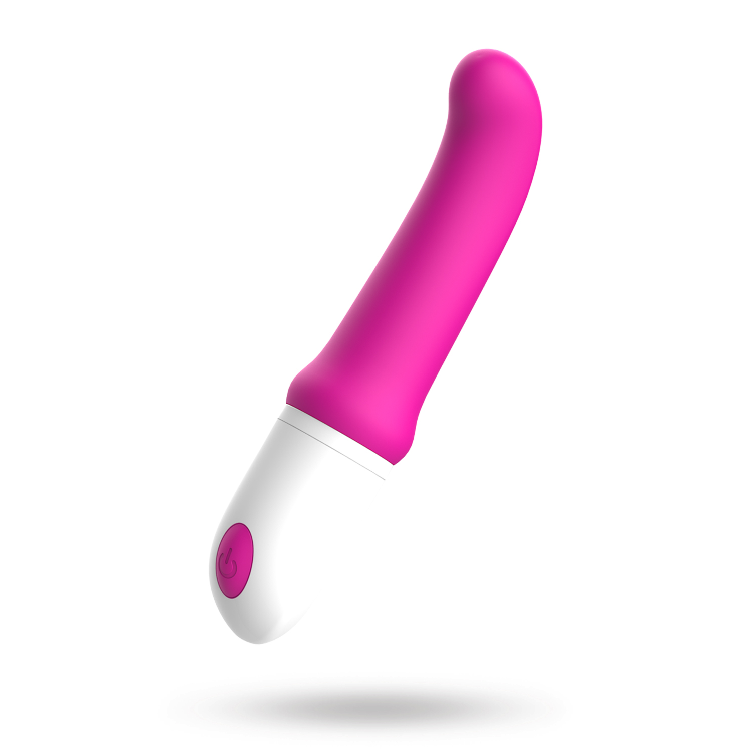 Curved Tip G-Spot 9-Vibrations Pink G-piste vibraattori