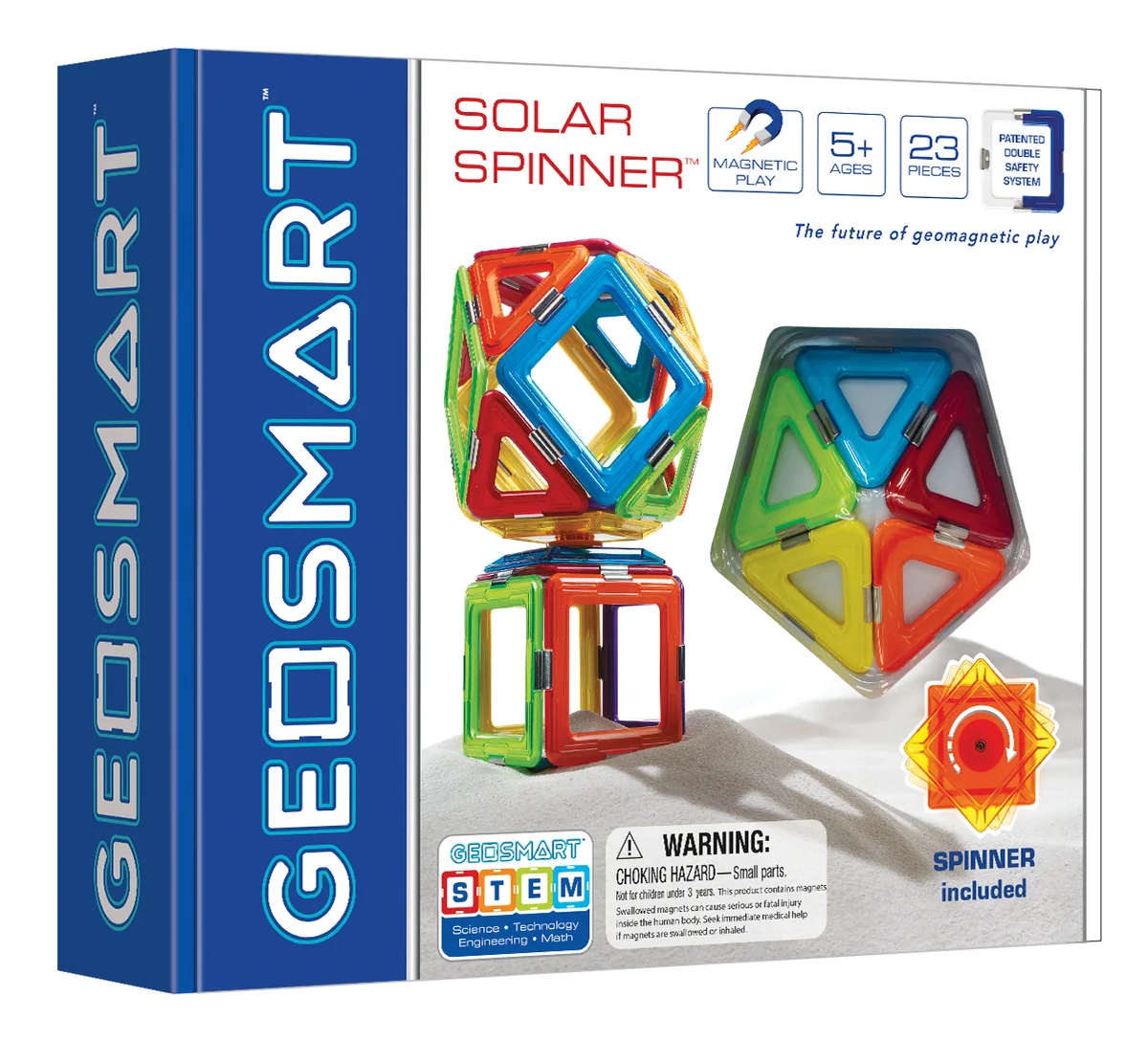 GeoSmart Solar Spinner Magnetic Set – 23 Pcs