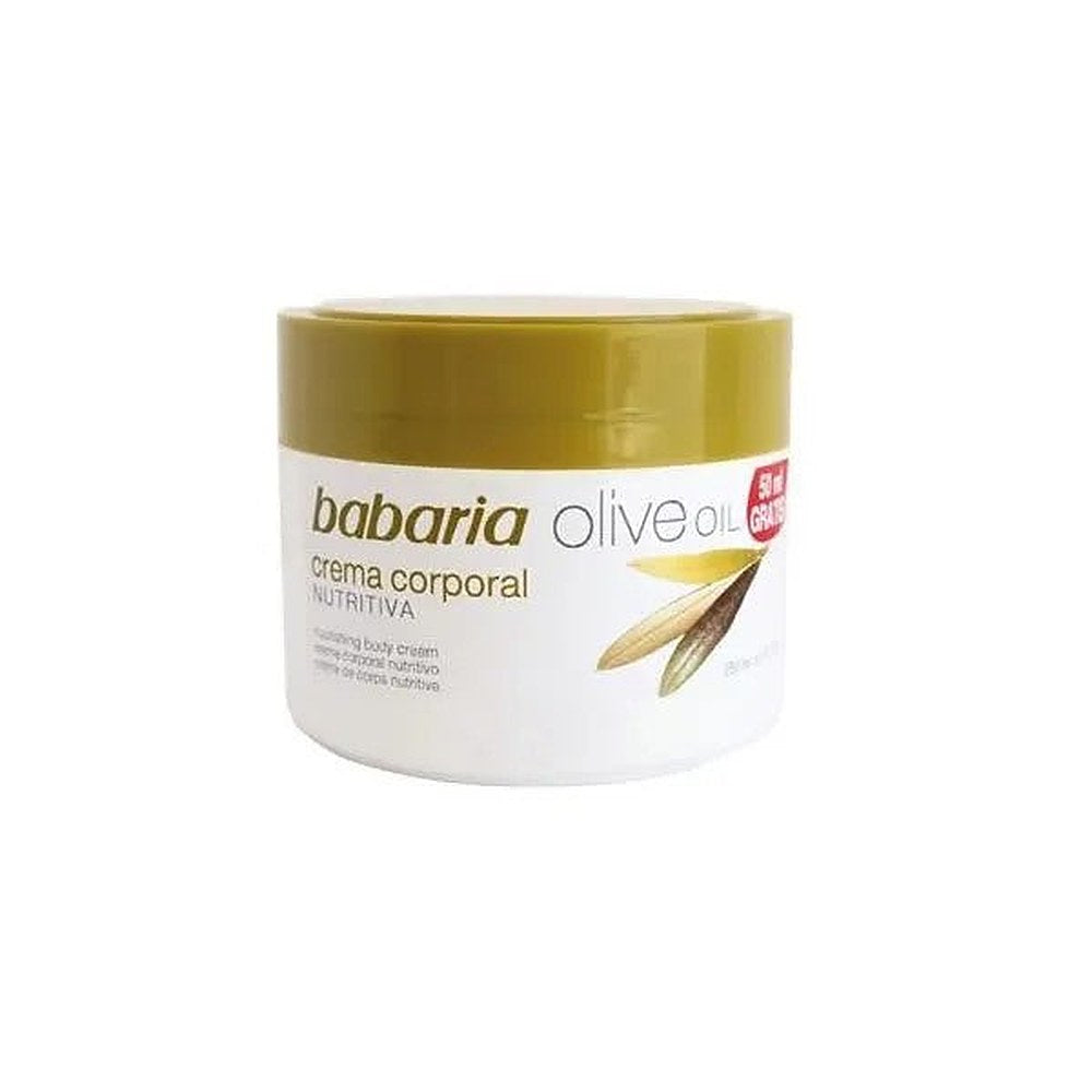 Kosteuttava vartalovoide oliiviöljyllä Babaria 250 ml