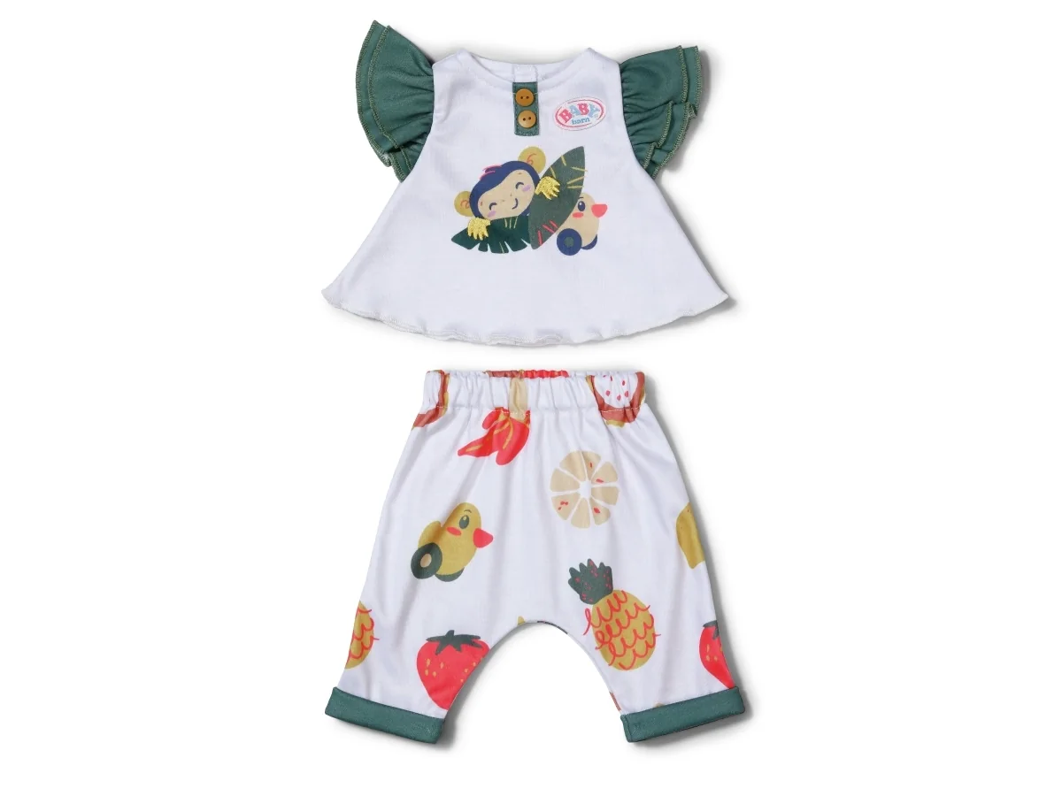 BABY born Outfit Monkey 43cm, Nuken vaatesetti, 3 vuosi/vuosia