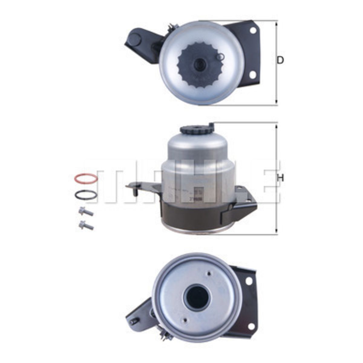 Polttoainesuodatin MAHLE KL 829D