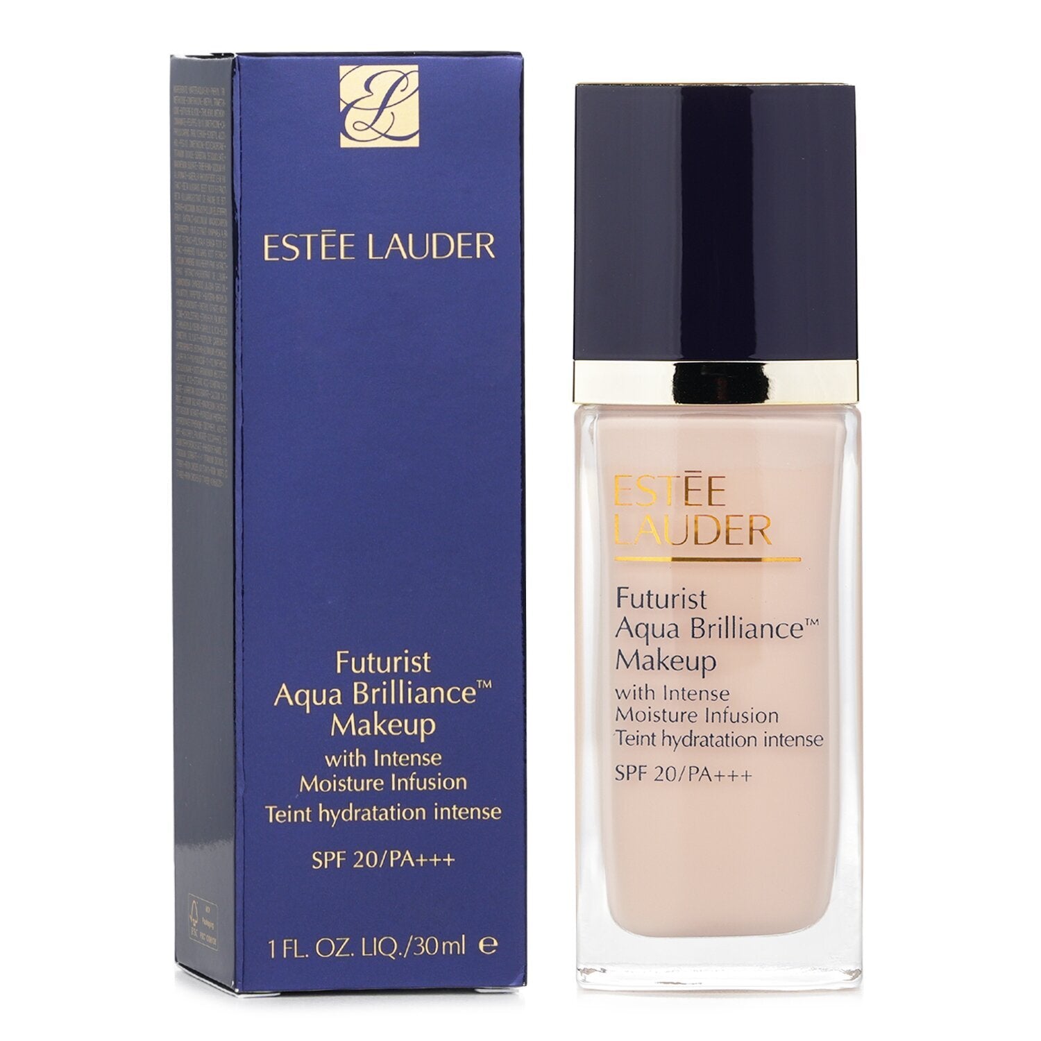Estée Lauder Futurist Aqua BrillianceTM Makeup SPF 20 kosteuttava meikkivoide 1W1 Bone 30 ml