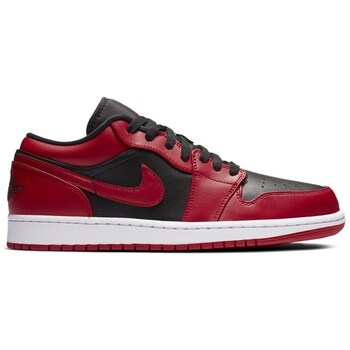 Jordan Matalavartiset tennarit 'AIR JORDAN 1' punainen / musta