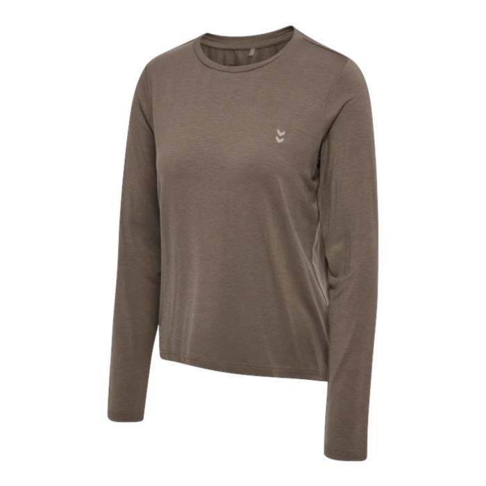Hummel Yoga Soft Loose LS Tee K. XL Ruskea Naiset