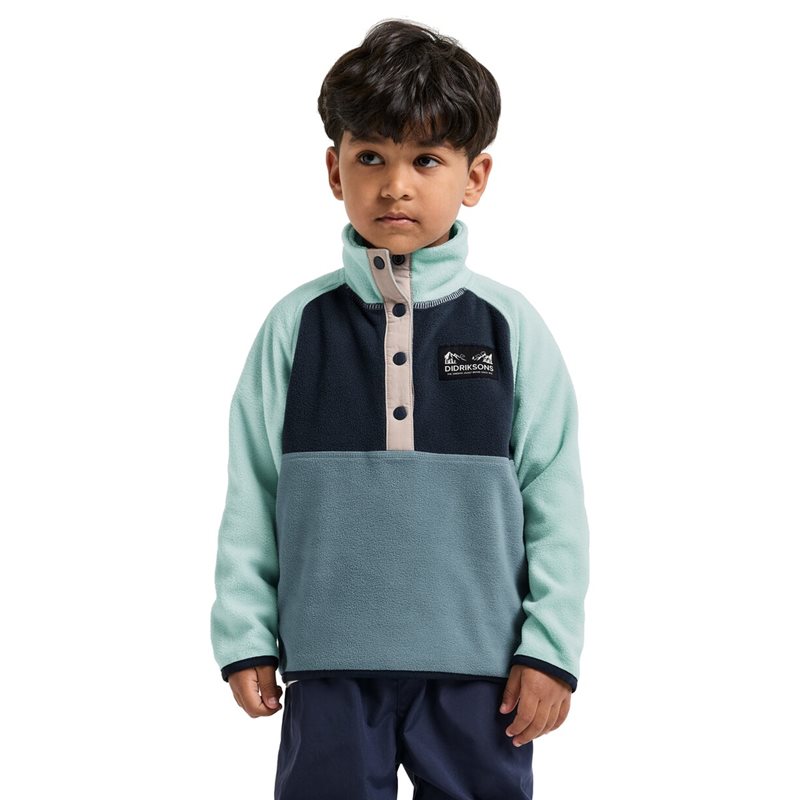 Didriksons Monte Kids Half Bu 5 Factory Blue - 100
