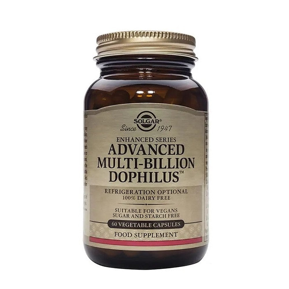 Solgar Multi Billion Dophilus Advanced 60 kasviskapselia