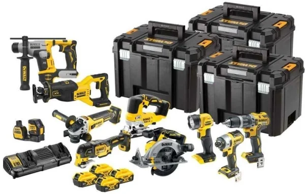 Dewalt DCK1012P4T-QW Tools Combo Set - 10-piece