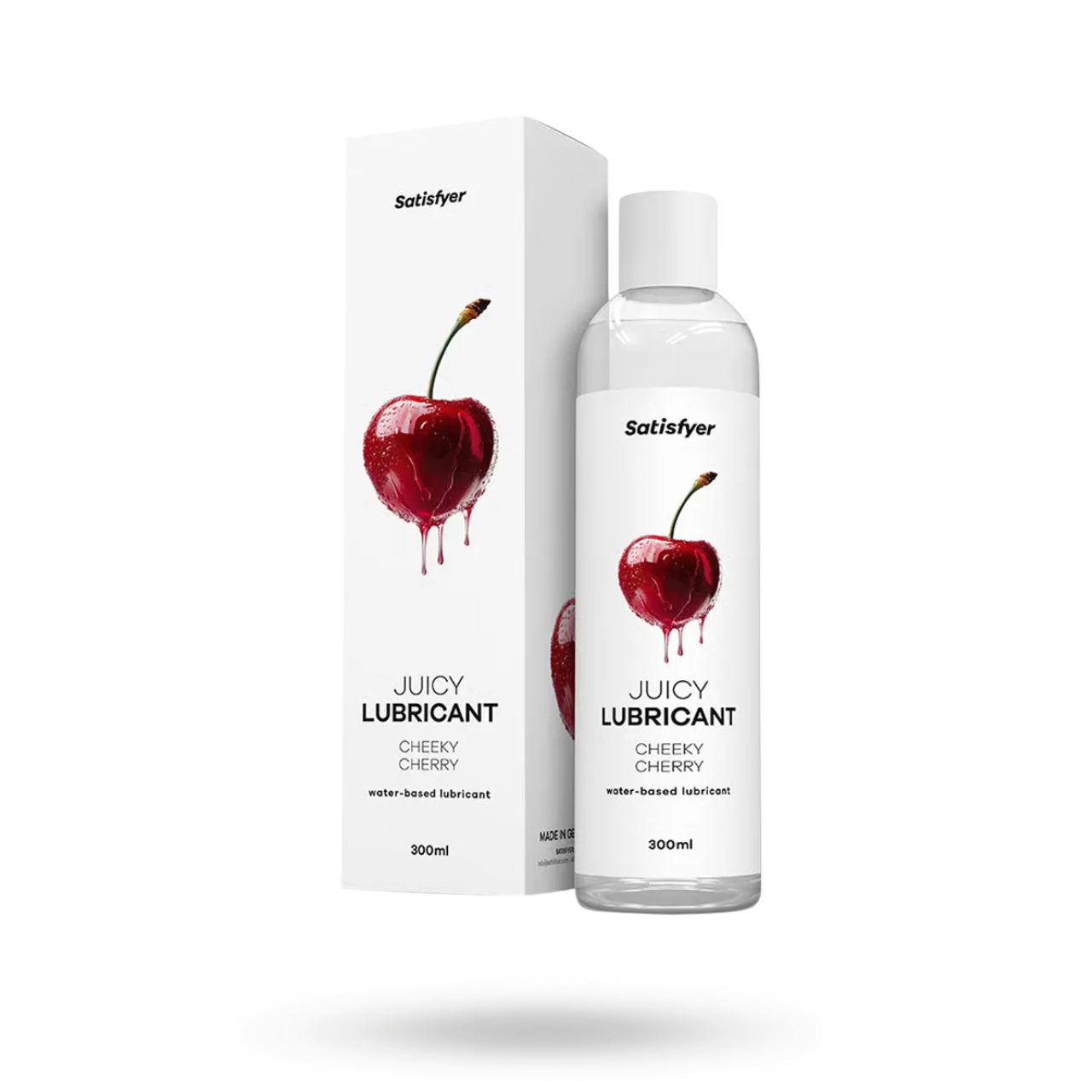 Satisfyer Cheeky Cherry Water Based Lubricant 300 ml Vesipohjainen liukuvoide