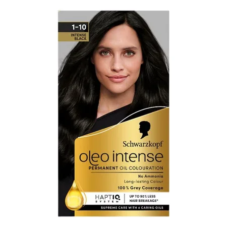 Schwarzkopf Oleo Intense Musta Kestoväri 1-10