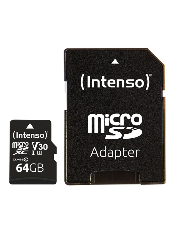 Intenso Intenso Micro SD 64GB UHS-I Professional 4034303022366 Vastaa: N/A