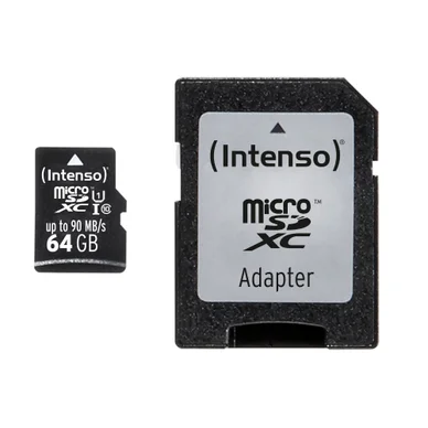Intenso Intenso Micro SD 64GB UHS-I Professional 4034303022366 Vastaa: N/A