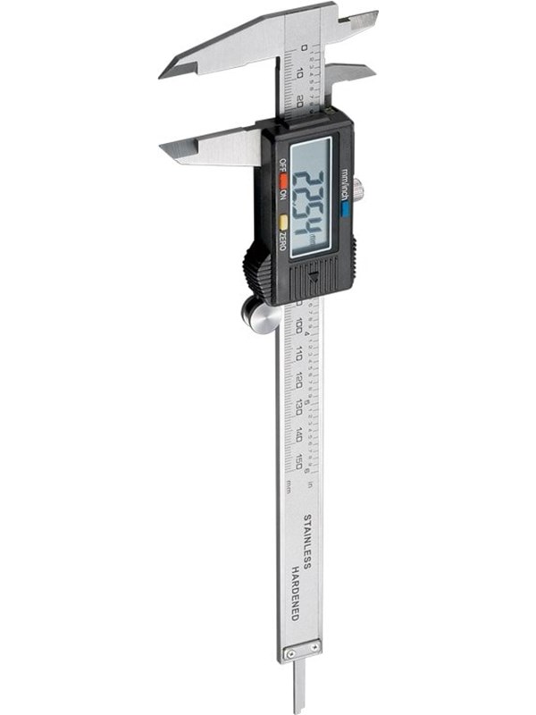 Goobay Digitalt skjutmått 150 mm / 6 tum för mätningar från 0 mm - 150 mm