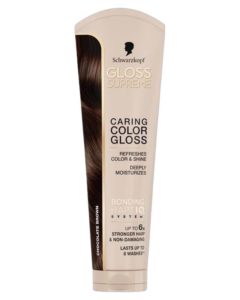 Schwarzkopf Gloss Supreme Caring Color Gloss – Chocolate Brown 145 ml