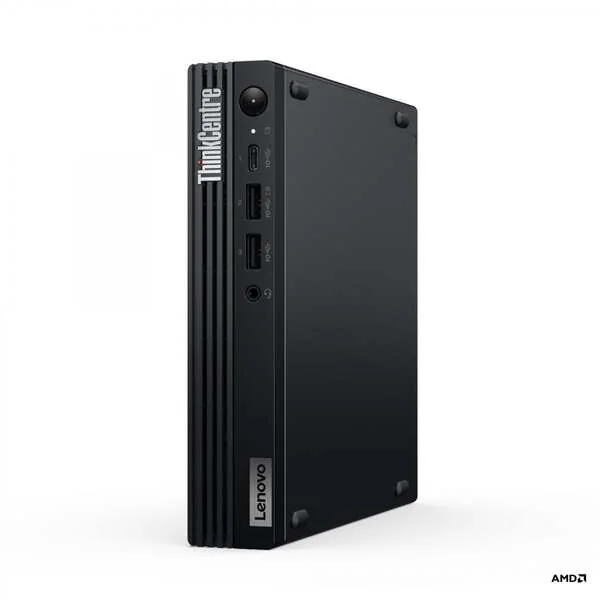 Lenovo ThinkCentre M75q Gen 5 Ryzen 7 Pro 8700GE, 16 Gt, 512 Gt, Win 11 Pro -minitietokone, Tiny, Raven Black
