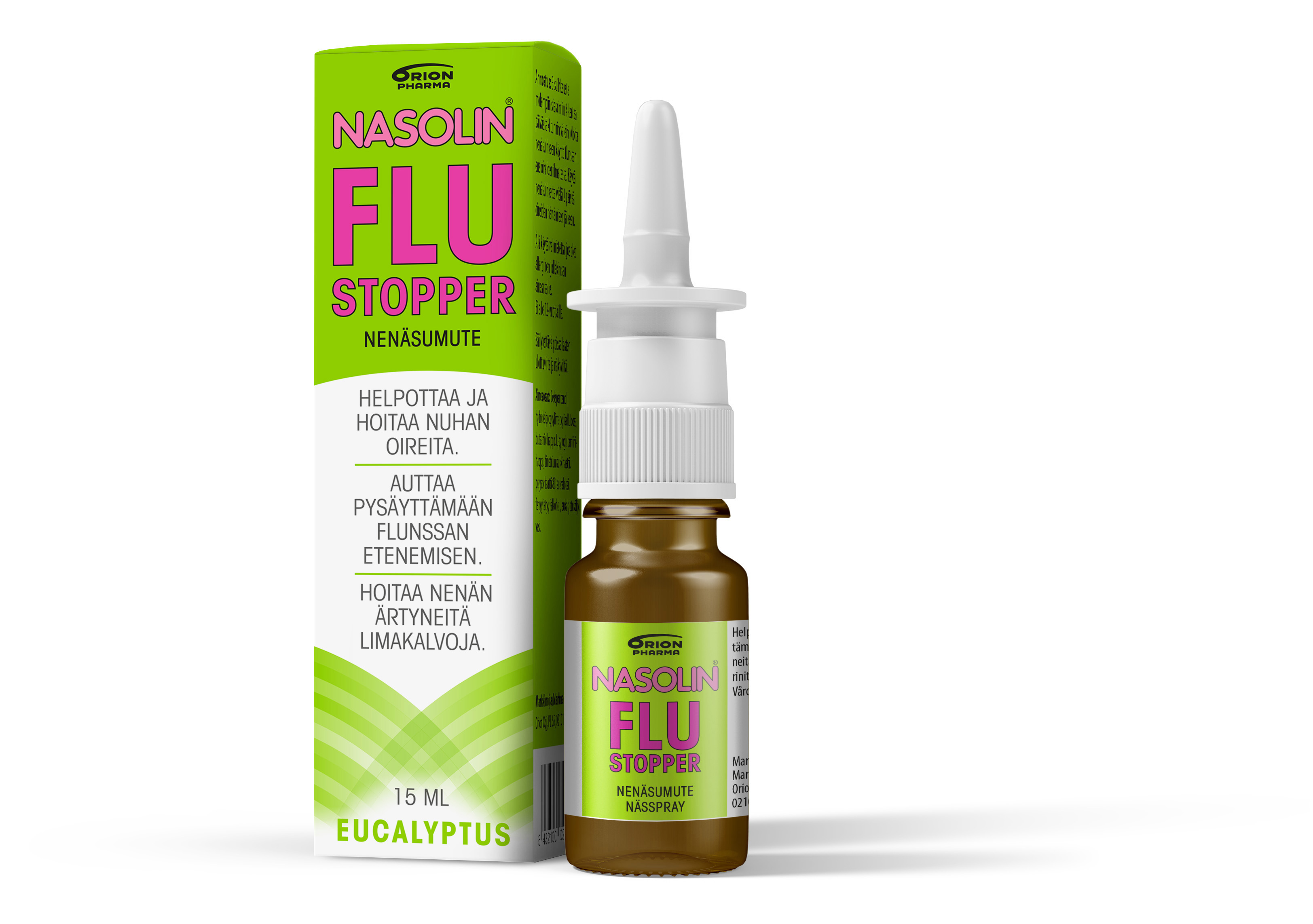 Nasolin Flustopper 15 ml  nenäsumute
