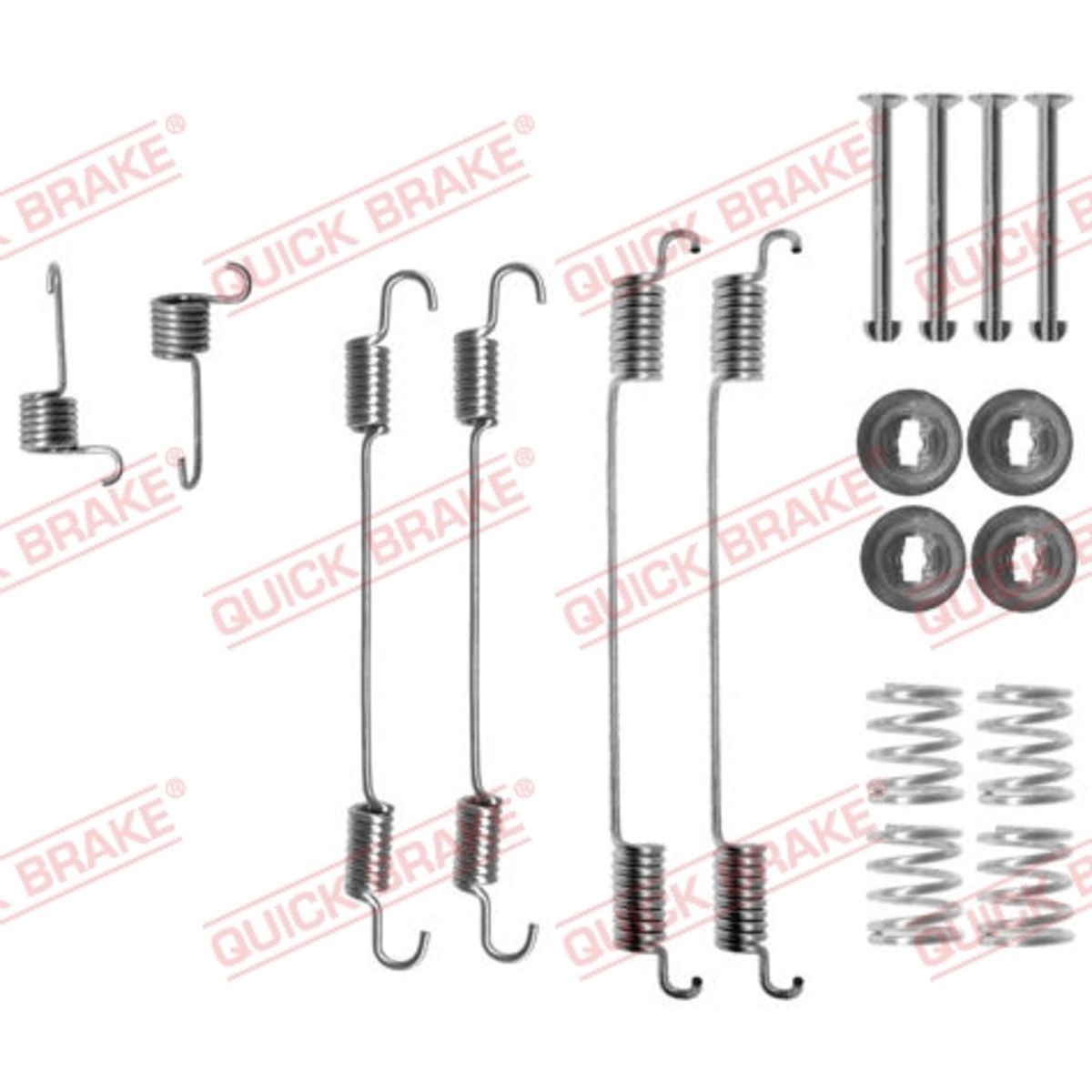 Tarvikesarja, jarrukengät QUICK BRAKE 105-0021