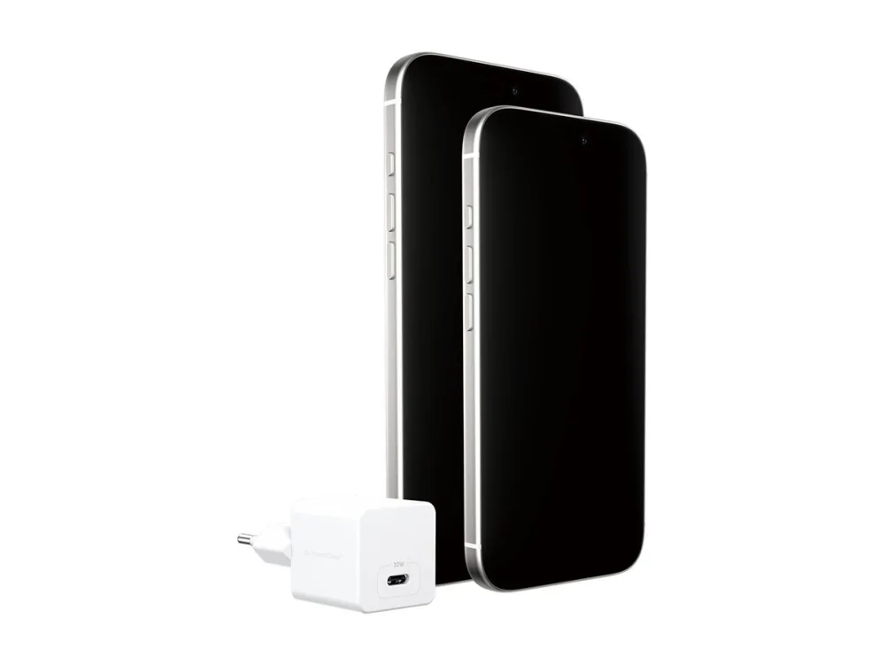 PanzerGlass empower™ by ® Turbo 30W Charger Single USB-C | EU Plug | Silver White, Sisätila, AC, Valkoinen