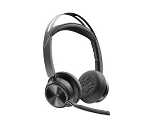 HP Poly Voyager Focus 2 Microsoft Teams Certified USB-C-C Headset +USB-C/A Adapter