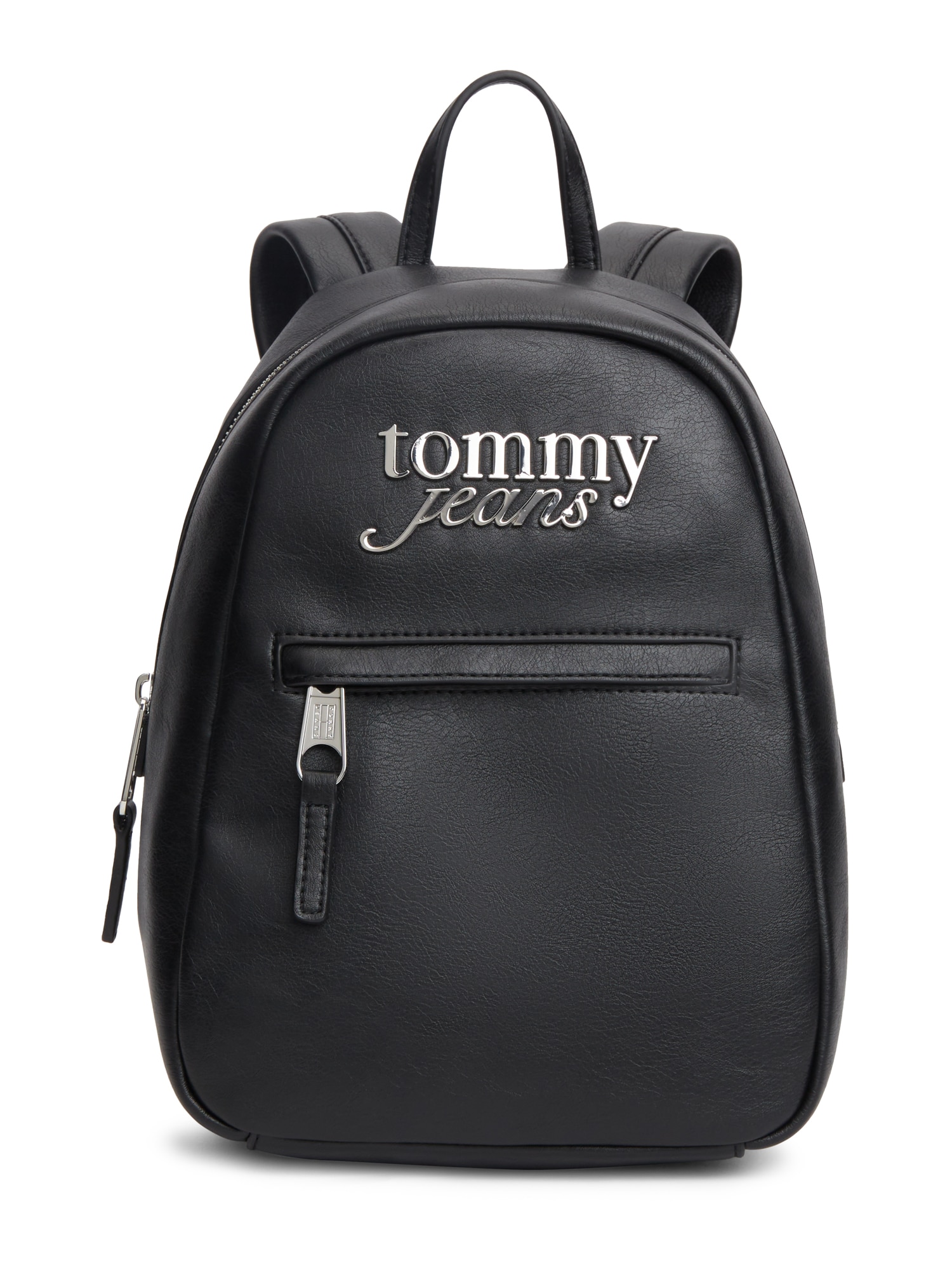 Tommy Jeans Reppu 'Metal Logo Dome' musta