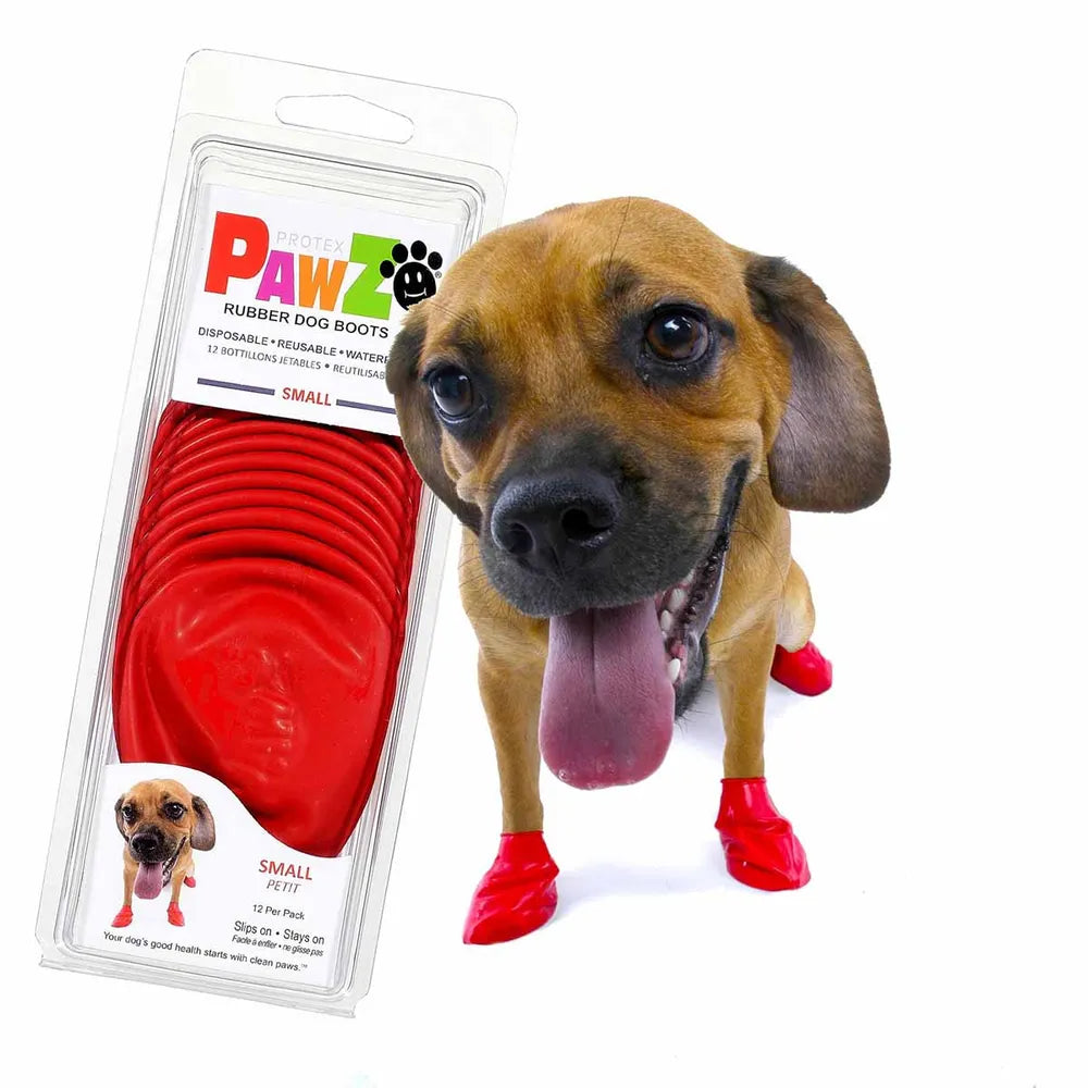 Pawz Dog Boots Color Red S