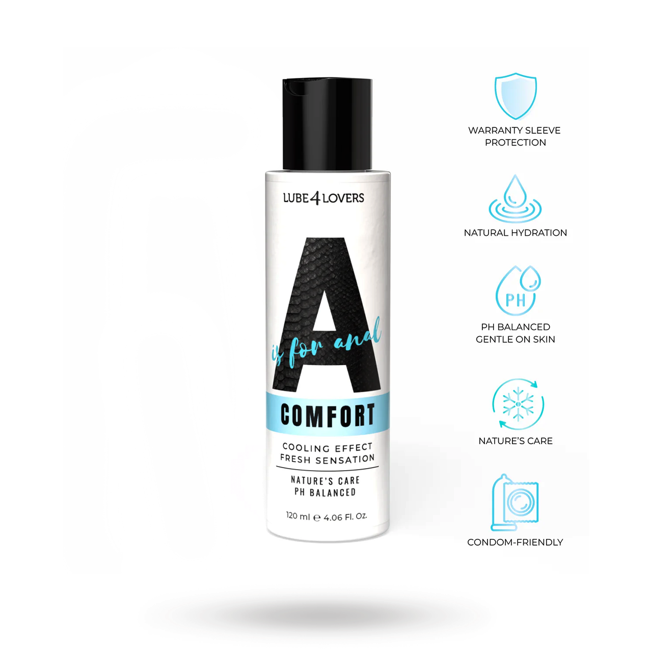 Comfort Anal Lubricant 120 ml Anaaliliukasteet