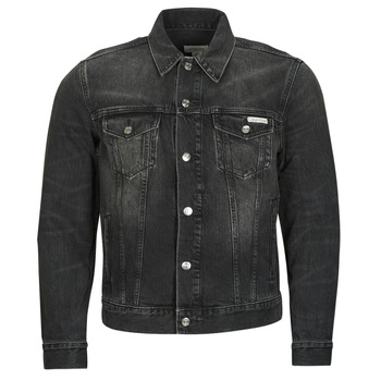Calvin Klein Jeans Välikausitakki 'CLASSIC' musta denim