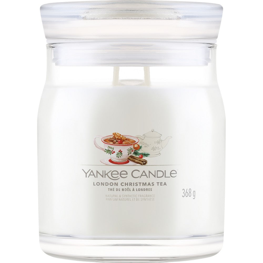 Yankee Candle London Christmas Tea tuoksukynttilä 368 g