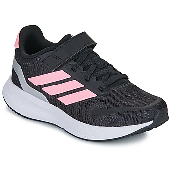 ADIDAS SPORTSWEAR Urheilukengät 'Runfalcon 5' roosa / musta / valkoinen