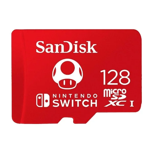 SanDisk SDSQXAO-128G-GNCZN, 128 GB, MicroSDXC, 100 MB/s, 90 MB/s, Class 3 (U3), Punainen, Valkoinen