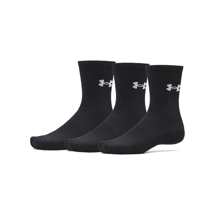 Under Armour Performance Cotton 3P Crew Black