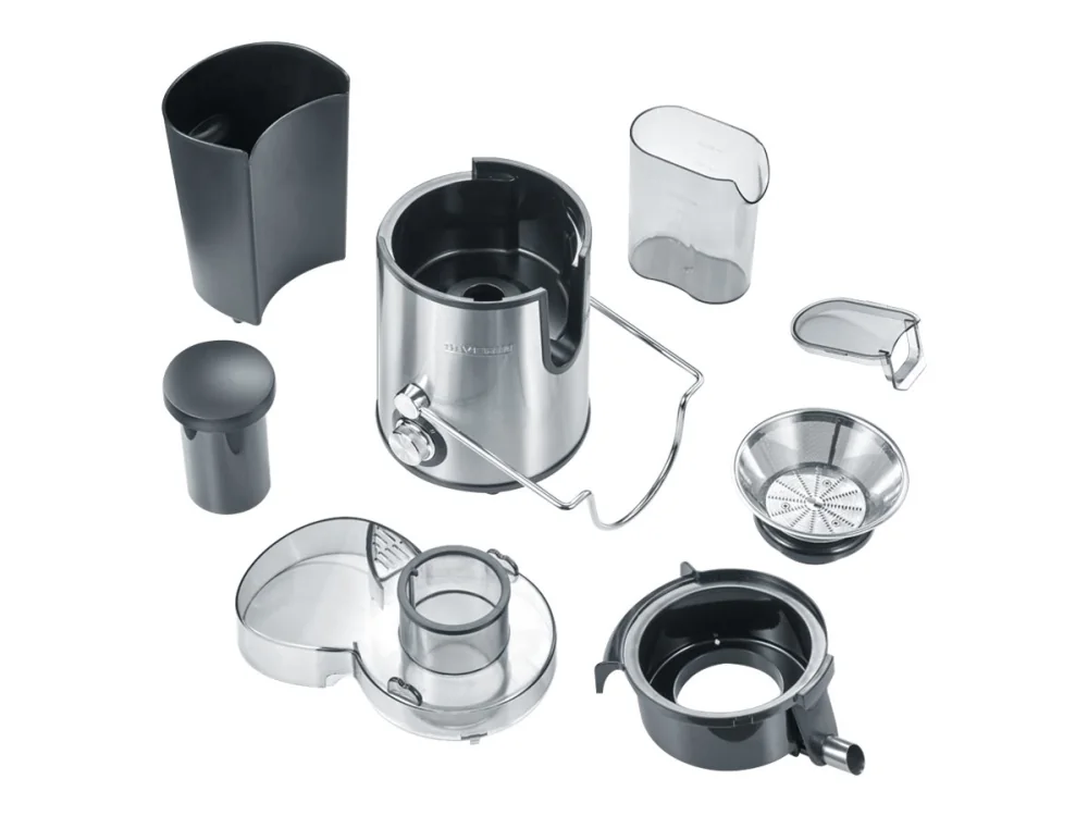 SEVERIN ES 3566 - Saftpuristin - 0,5 litraa - 400 W - rustfrit stål/sortti