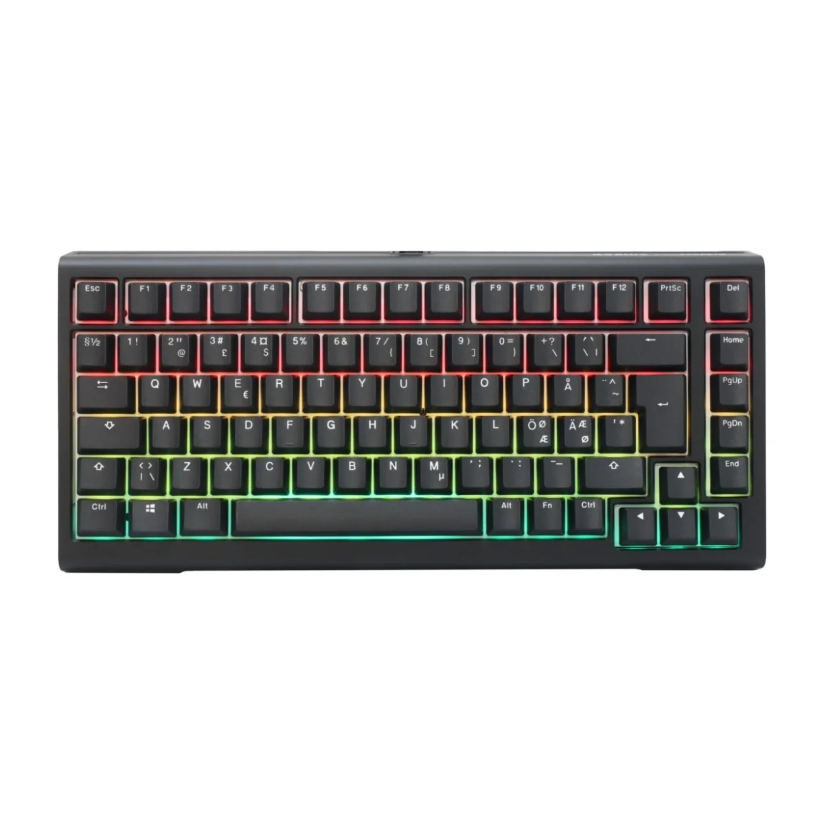 Ducky ProjectD Tinker 75 Pre-Built -mekaaninen näppäimistö - Cherry MX Brown, musta