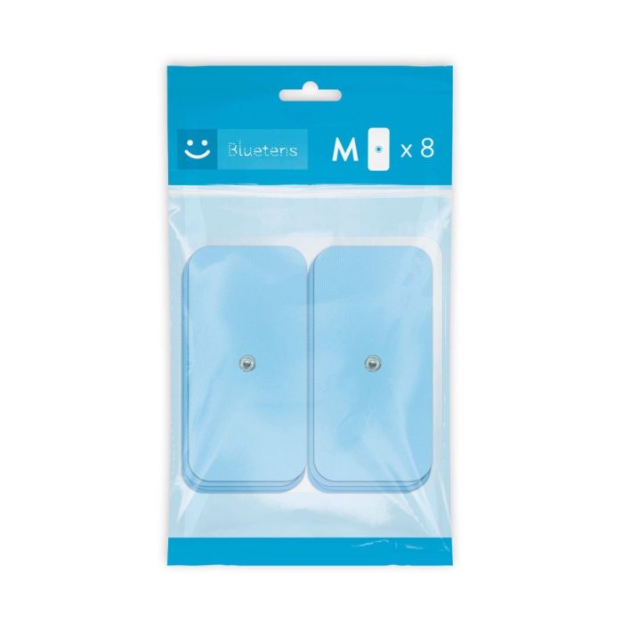 Bluetens Elektrodit Keskikoko 8-Pack - Tehokas Hyvinvointi ja Hieronta Juoksijoille