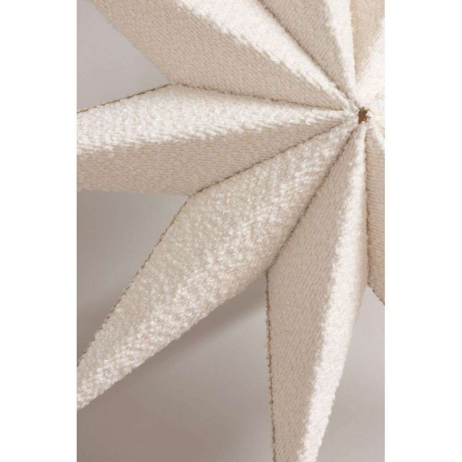 Stella Star 75 Valkoinen Bouclé - Globen Lighting - Kangas / tekstiili