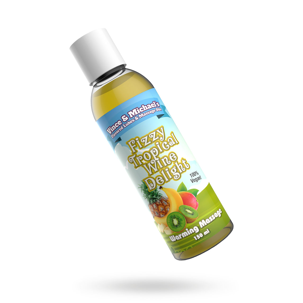 Fizzy Tropical Wine Delight Warming Massage 50ml Hierontaöljy