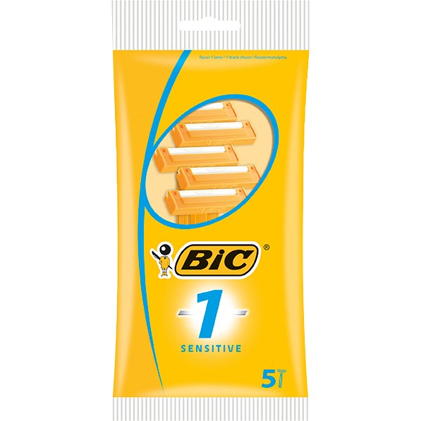 Bic BIC 1 Sensitive Kertakäyttöhöylät, 5 kpl 3086125705010 Vastaa: N/A