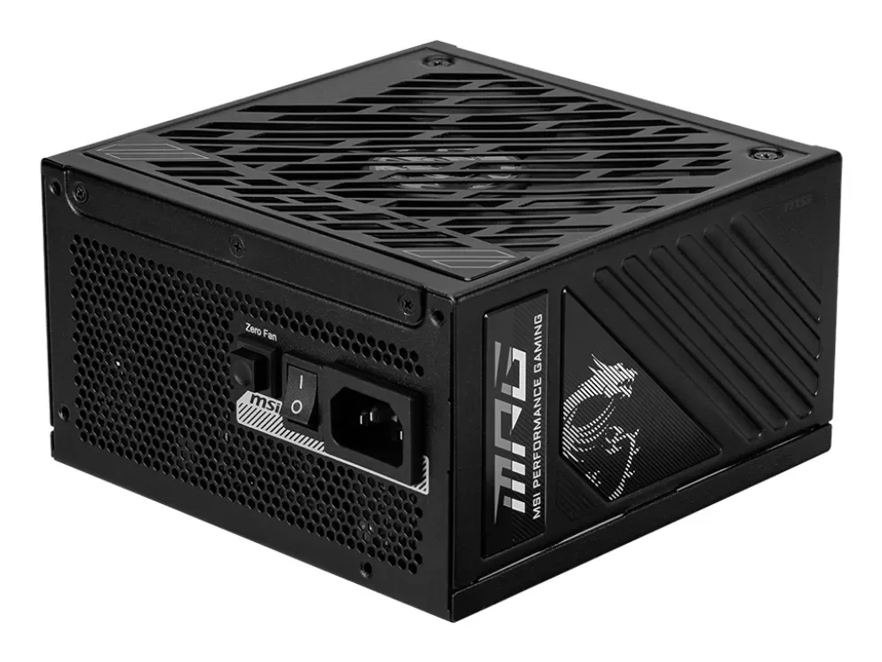 MSI MPG A1000GS PCIE5 1000W -virtalähde, 80 Plus Gold