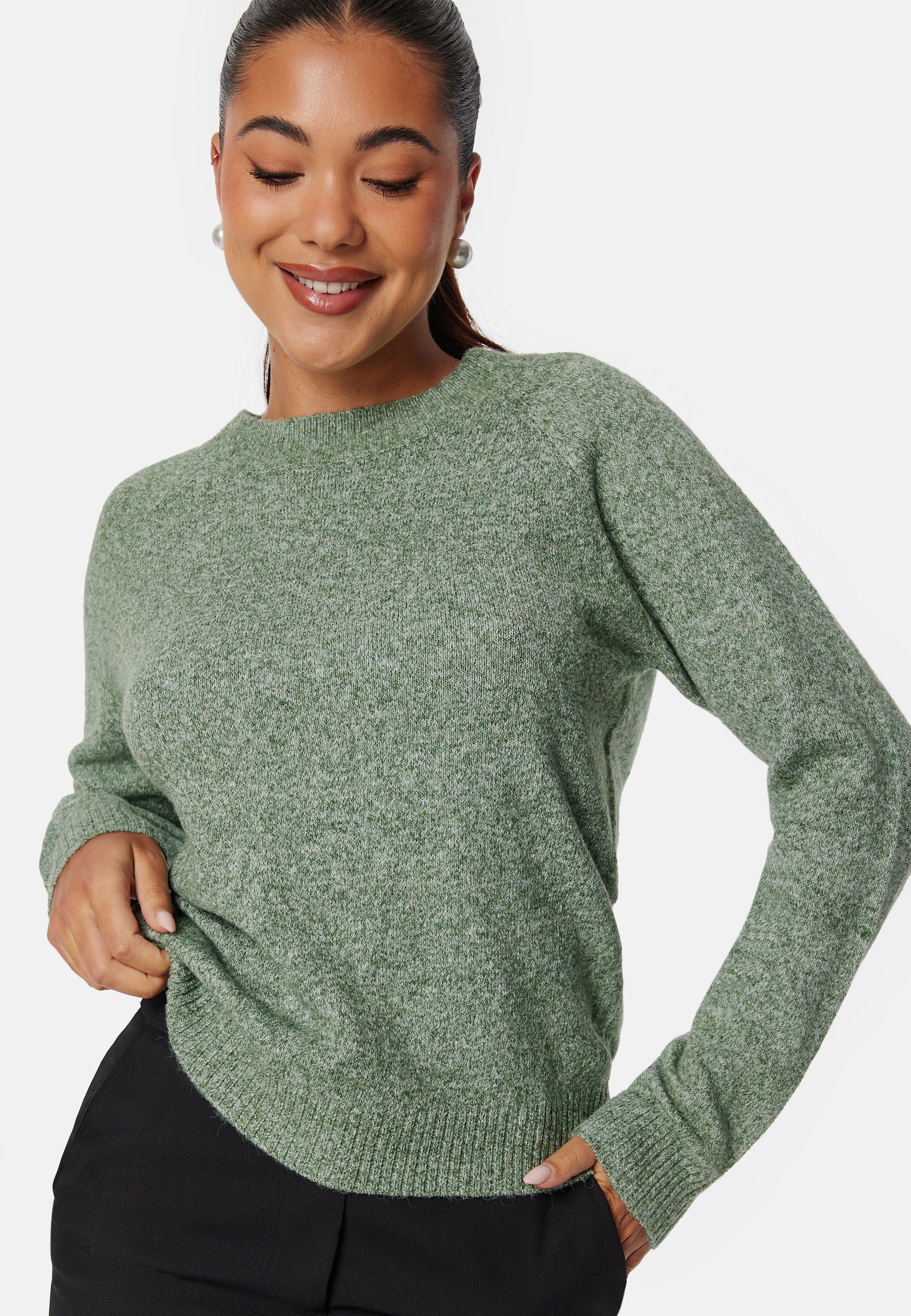 VERO MODA Neulepaita 'VMDoffy' pastellinvihreä