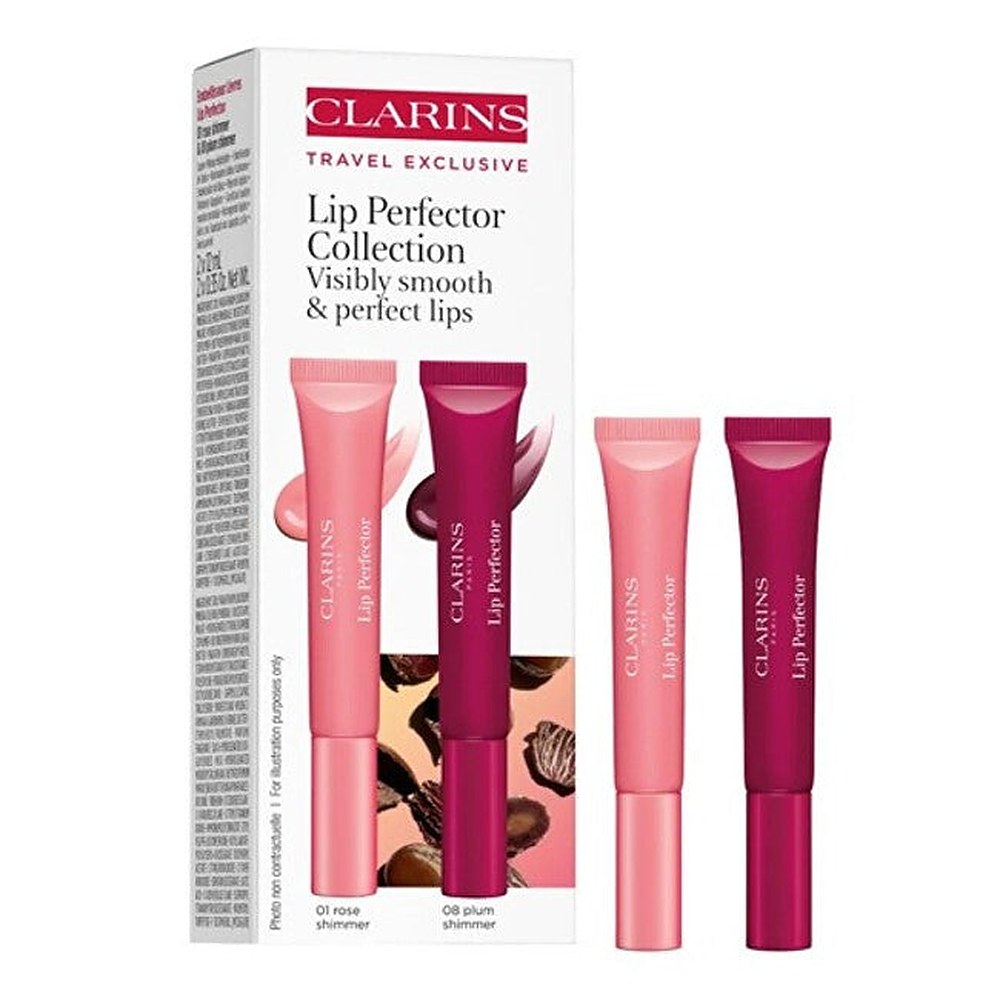 Clarins Lip Perfector Duo -huulikiiltosetti 2 x 12 ml